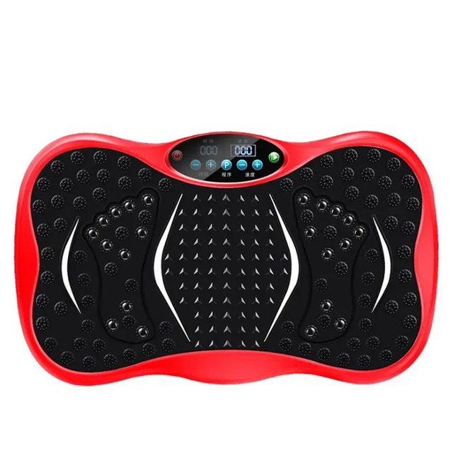 Hot selling crazy fit massage cheap ultrathin plate vibration platform 