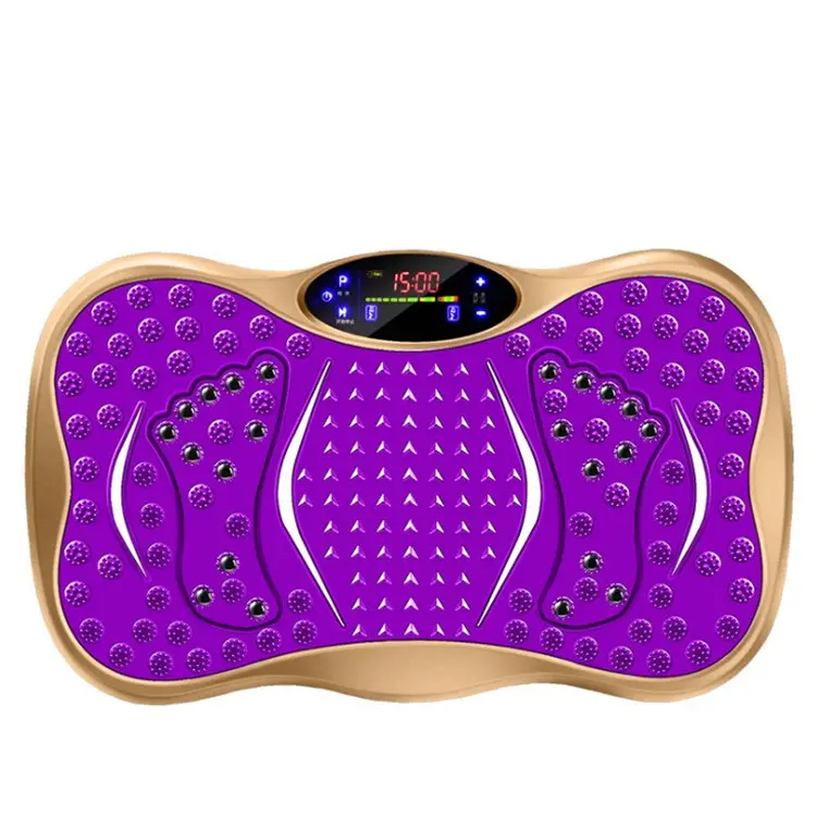 Hot selling crazy fit massage cheap ultrathin plate vibration platform 