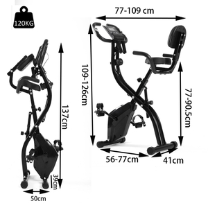 Lose Weight Foldable Stationary Exercise Bike