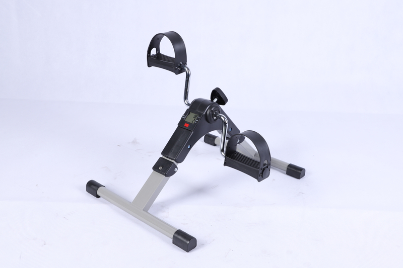 Under Desk Folding Pedal Exerciser Mini Exercise Bike 