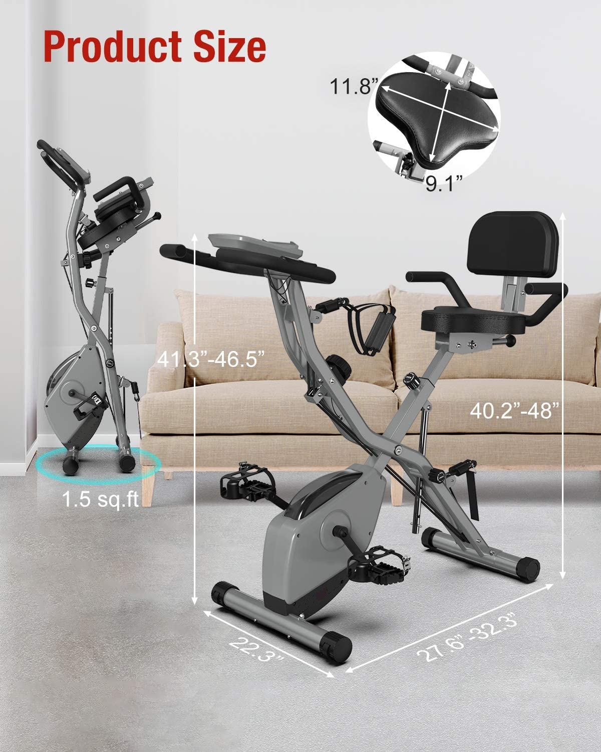 Energy-efficient Advanced Exercise Bike Stay In Shape