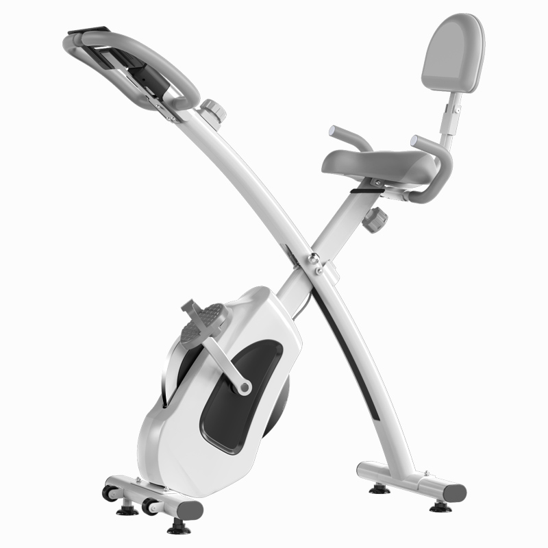 4kg Flywheel 10 Levels Adjustable Exercise Bike with Phone Holder