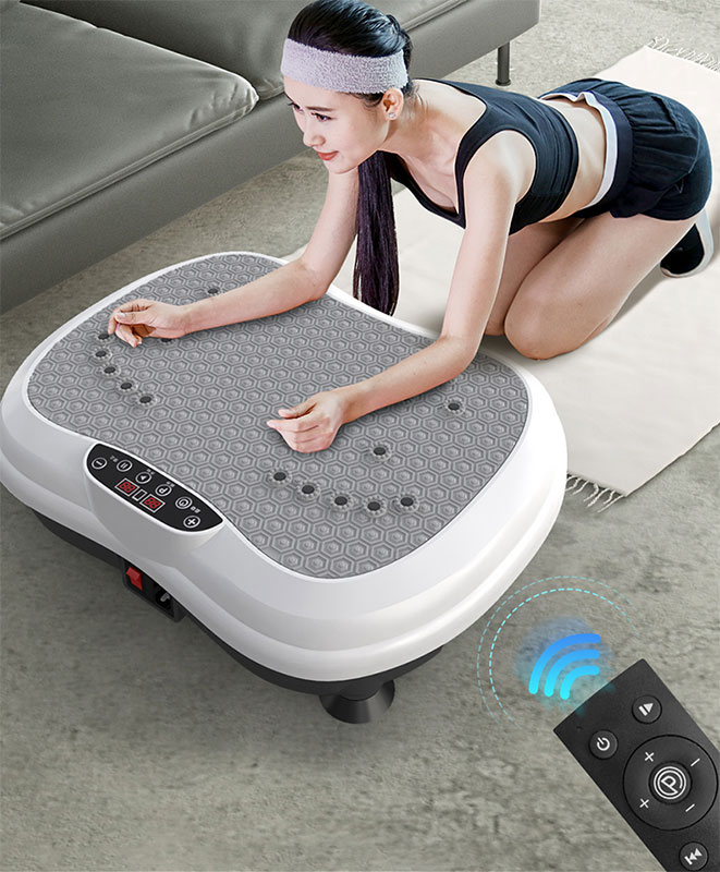 Multifunctional Vertical Vibration Plate with Bluetooth