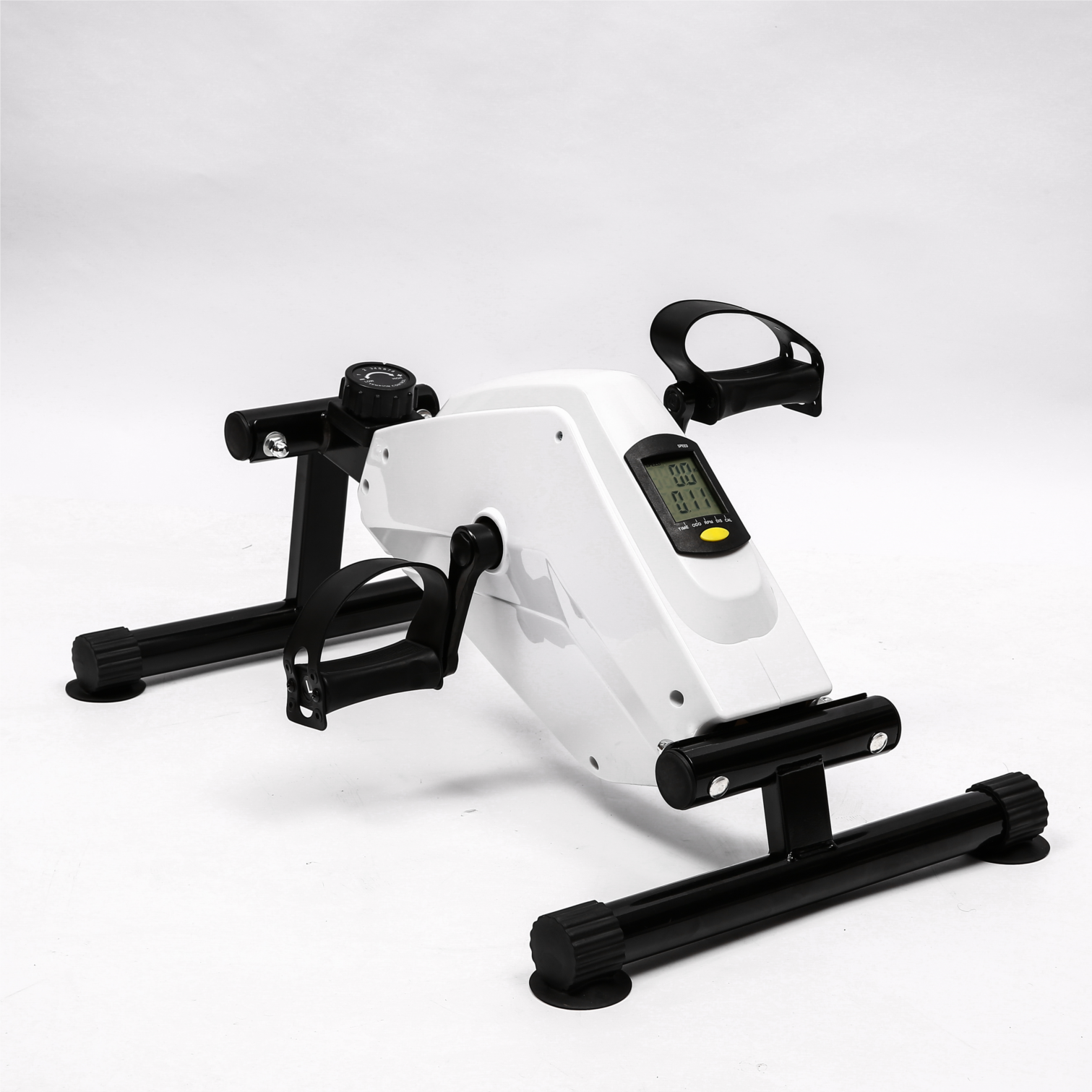 Seniors Foldable With Screen Pedal Exercise Bike