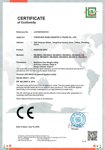 CERTIFICATE 13