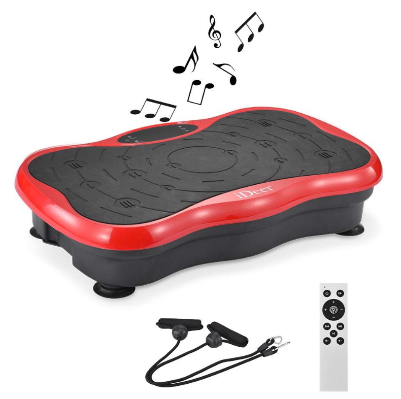 Whole Body Relieve Pressure Vibration Plate with Exercise Rope