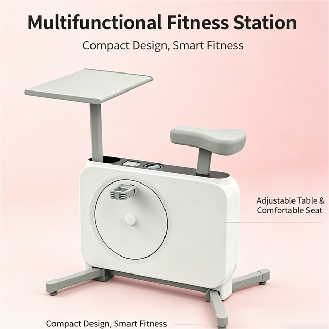 High Quality Magnetic Adjustable Desk Folding Upright Mini Exercise Bike for Spinning Bike Home Fitness Machine